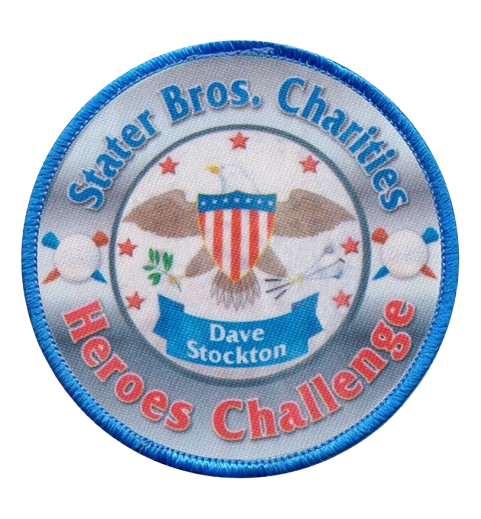 Printed patch featuring a detailed design with photo-like precision.