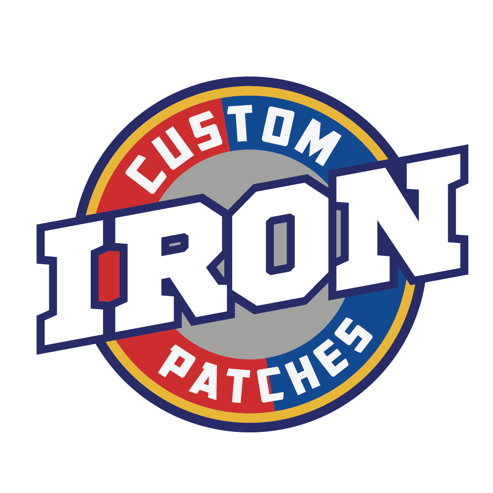 Official Custom Iron Patches logo for branding.