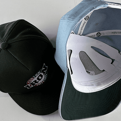 Personalize your custom hat with unique embroidery and designs.