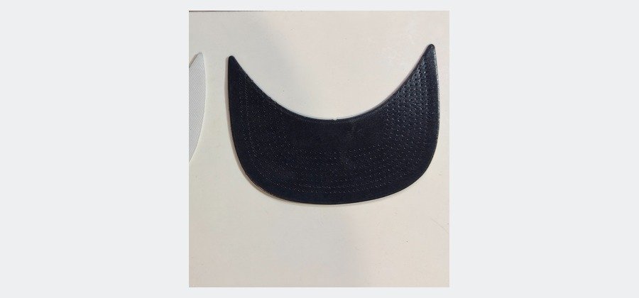Curved rounded brim