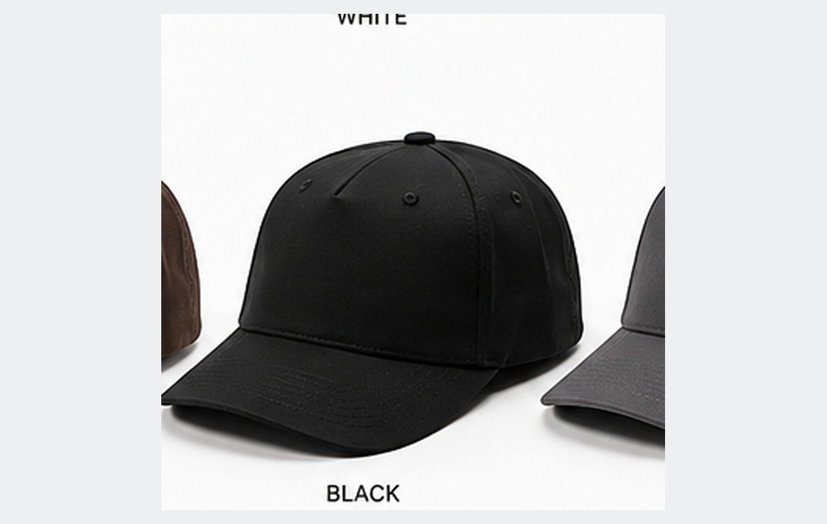5 Panel Curved Rounded cap reference